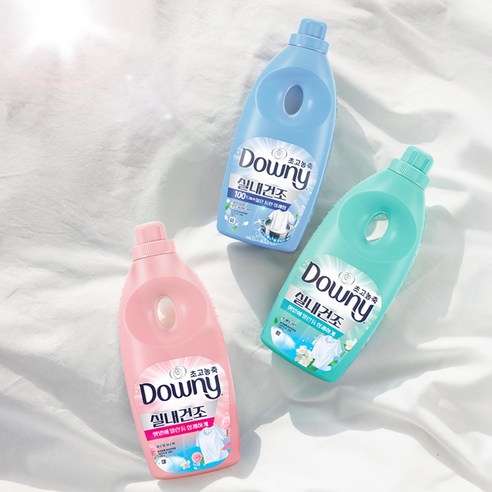 다우니 실내건조 초고농축 섬유유연제 프레시 클린 본품, 1.05L, 3개 - 액체섬유유연제 | 쿠팡 상세 이미지 2
