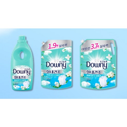 다우니 실내건조 초고농축 섬유유연제 프레시 클린 본품, 1.05L, 3개 - 액체섬유유연제 | 쿠팡 상세 이미지 5