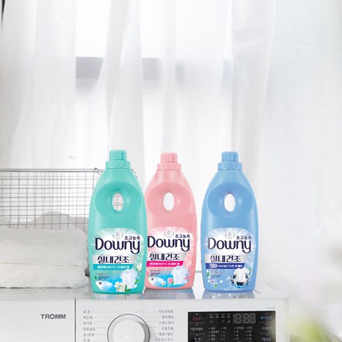다우니 실내건조 초고농축 섬유유연제 프레시 클린 본품, 1.05L, 3개 - 액체섬유유연제 | 쿠팡 상세 이미지 4