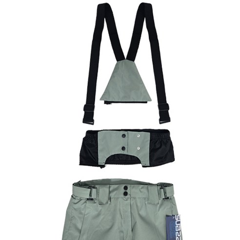 SUB22 멜빵 스노우컷 스키복 스키바지 남녀공용 - 스키복 바지 | 쿠팡 상세 이미지 2