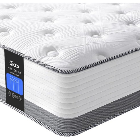 Qicco 침대 매트리스 무음 포켓스프링 바닥 매트리스 - 매트리스 | 쿠팡