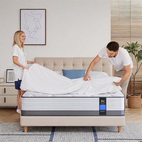 Qicco 침대 매트리스 무음 포켓스프링 바닥 매트리스 - 매트리스 | 쿠팡 상세 이미지 4