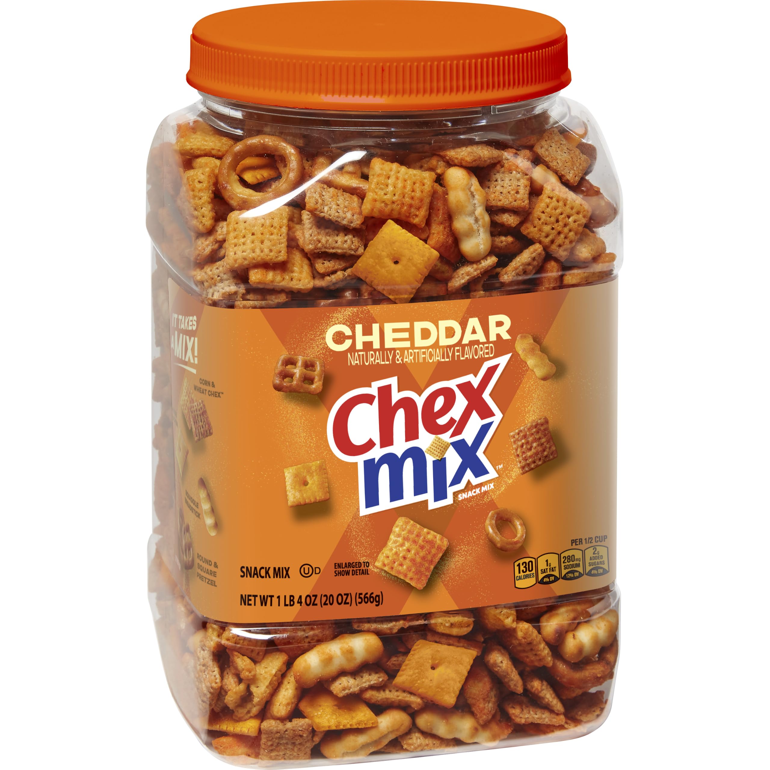 체다 치즈맛 스낵 찾는 사람들 위한 Chex Mix 20온스 대용량 리뷰 상세 이미지 3